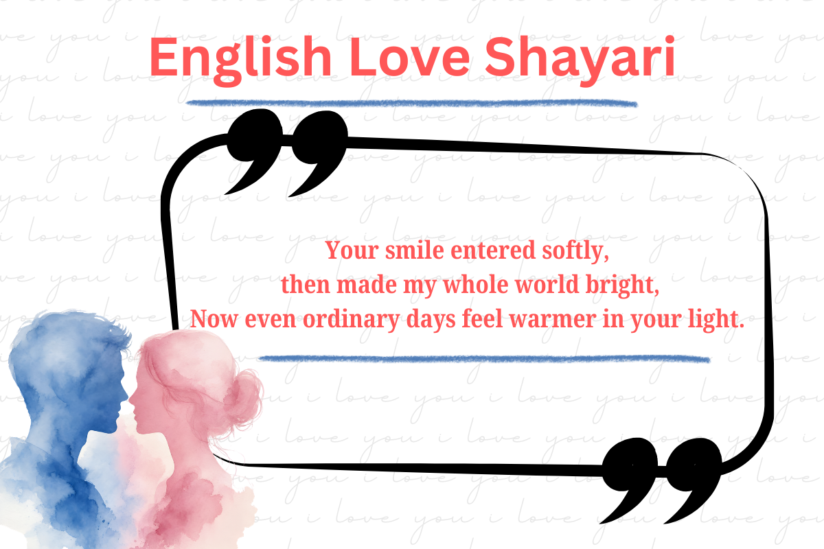 English Love Shayari 2026